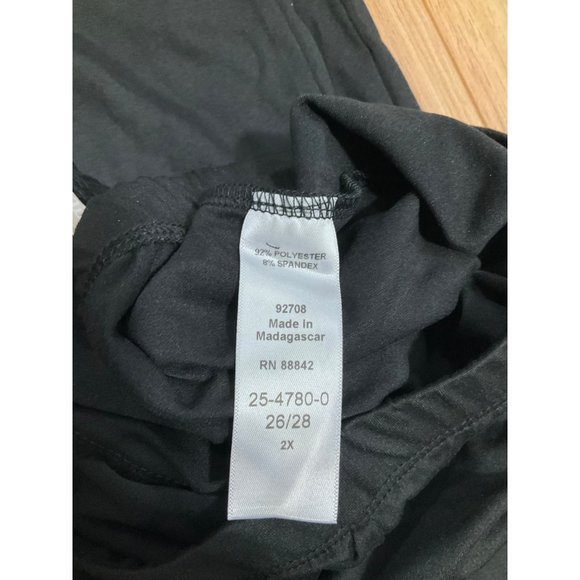 NWB Woman Within  Stretch Cotton Legging Size: 2X - Picture 5 of 10